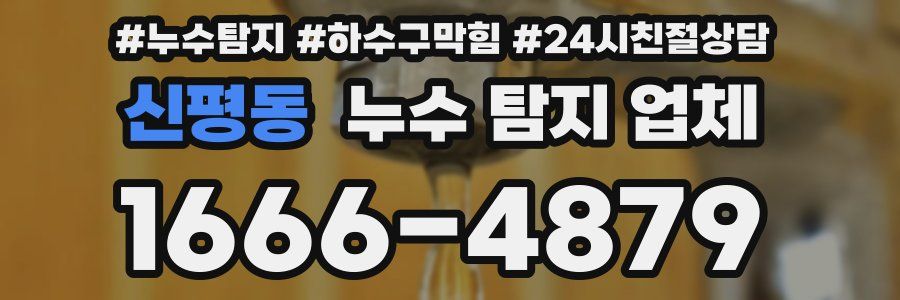 신평동 누수 탐지 업체