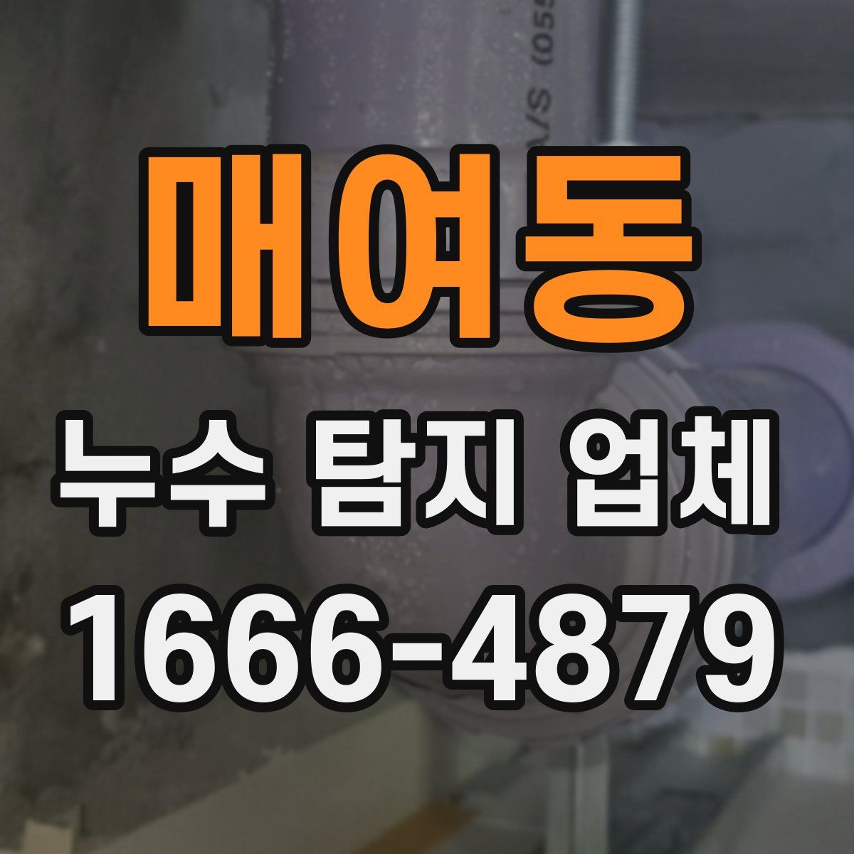 매여동 누수 탐지 업체