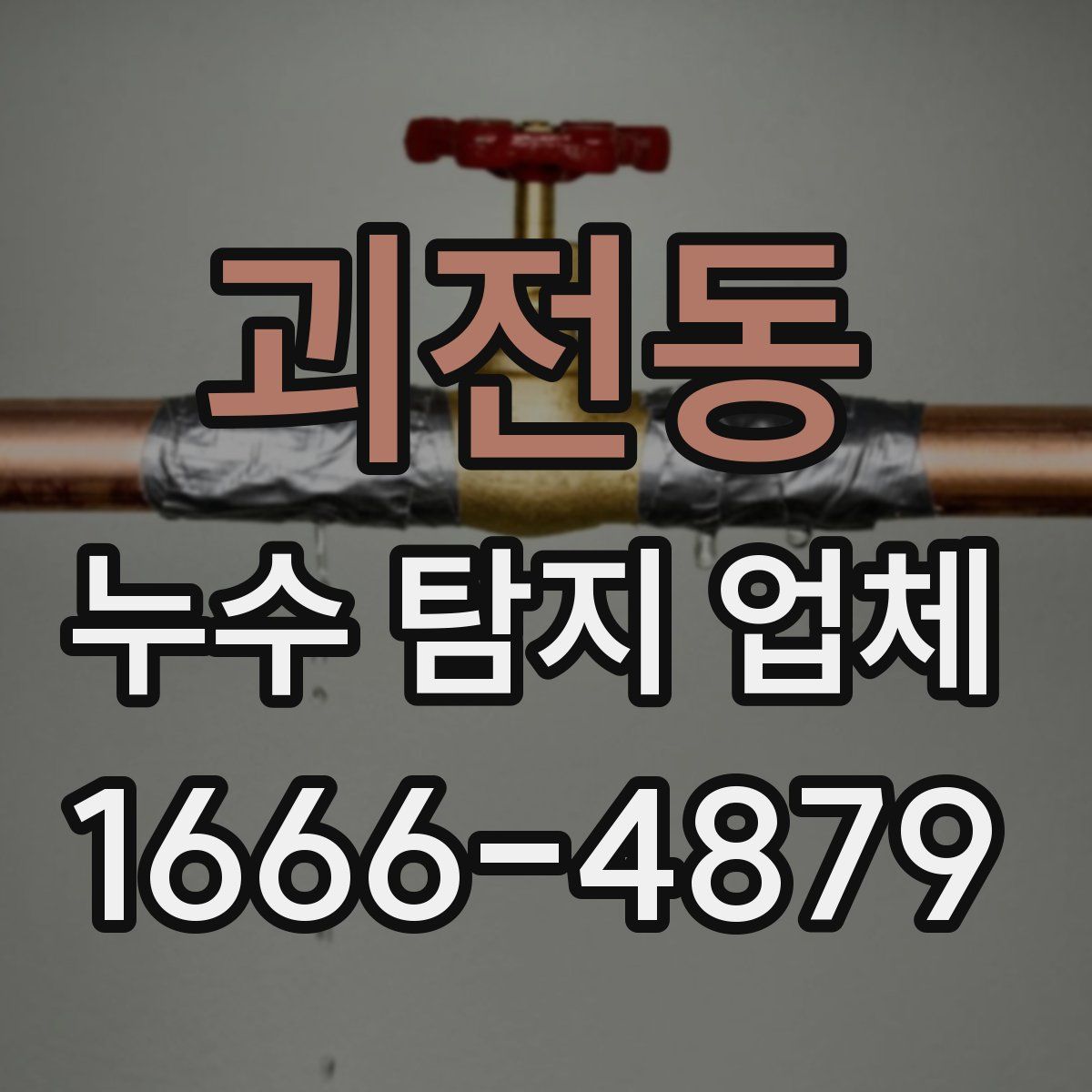 괴전동 누수 탐지 업체