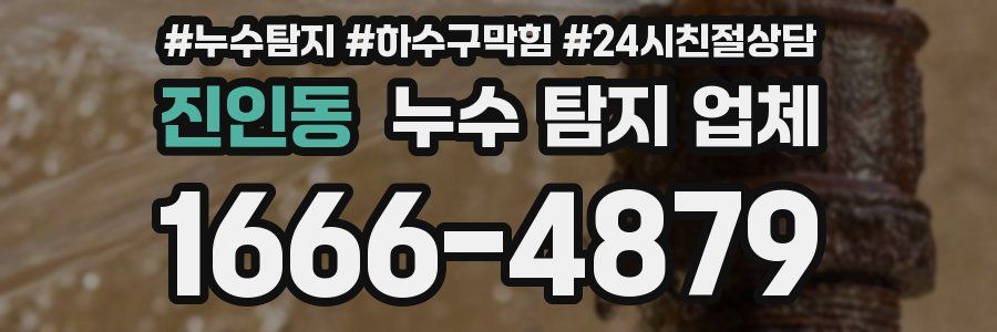 진인동 누수 탐지 업체