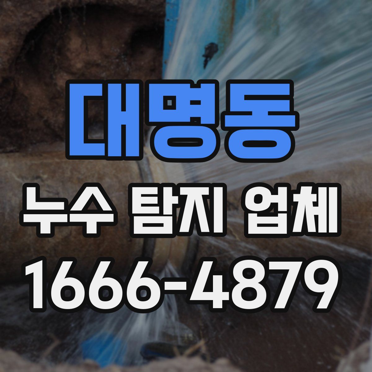 대명동 누수 탐지 업체
