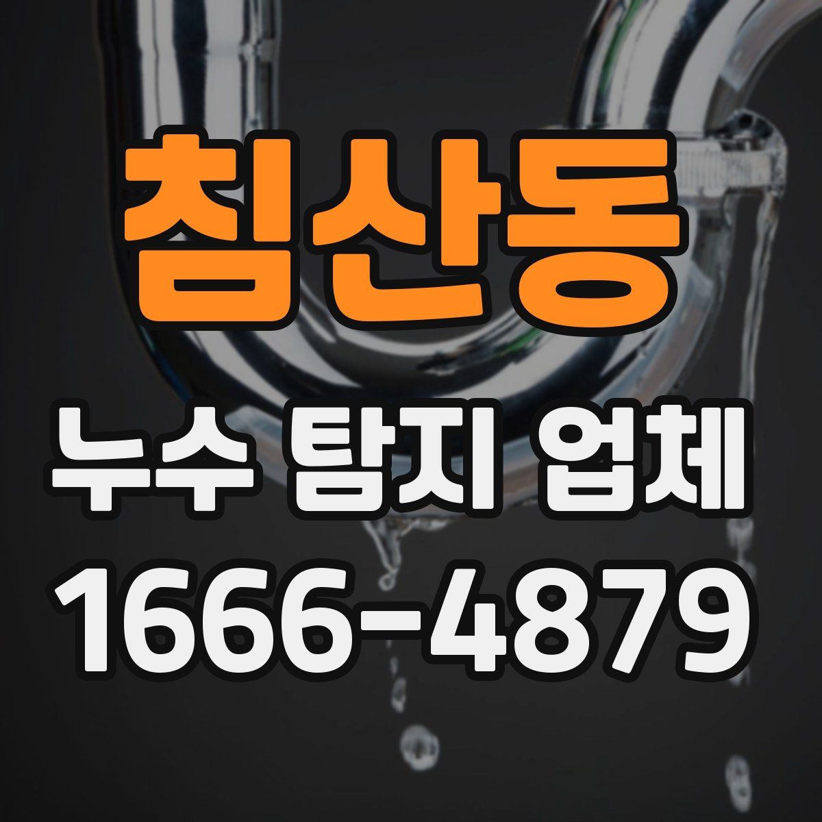 침산동 누수 탐지 업체