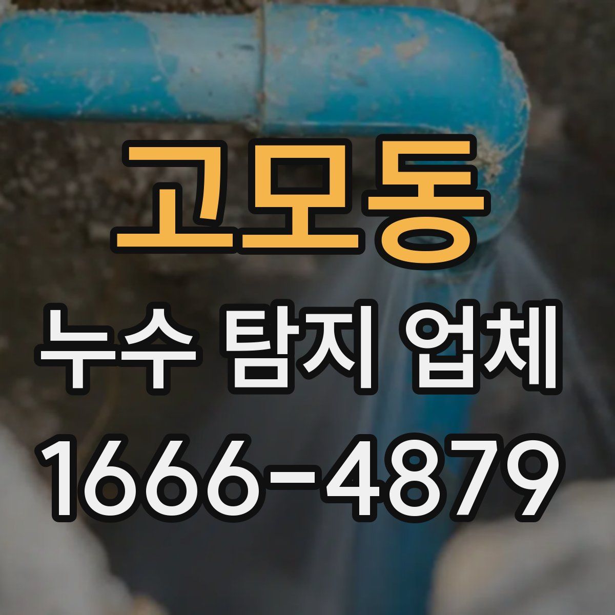 고모동 누수 탐지 업체