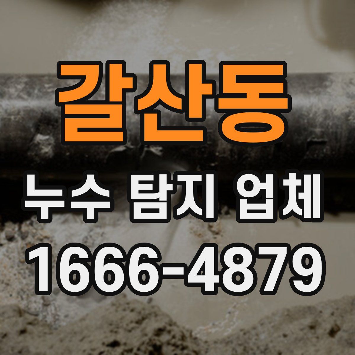 갈산동 누수 탐지 업체