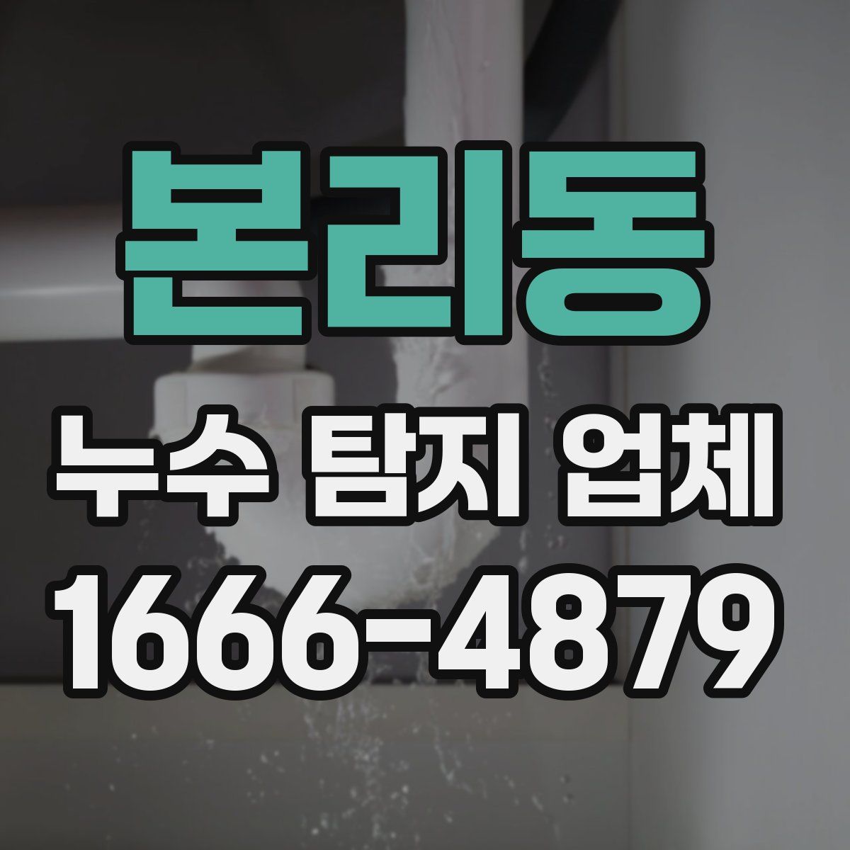 본리동 누수 탐지 업체