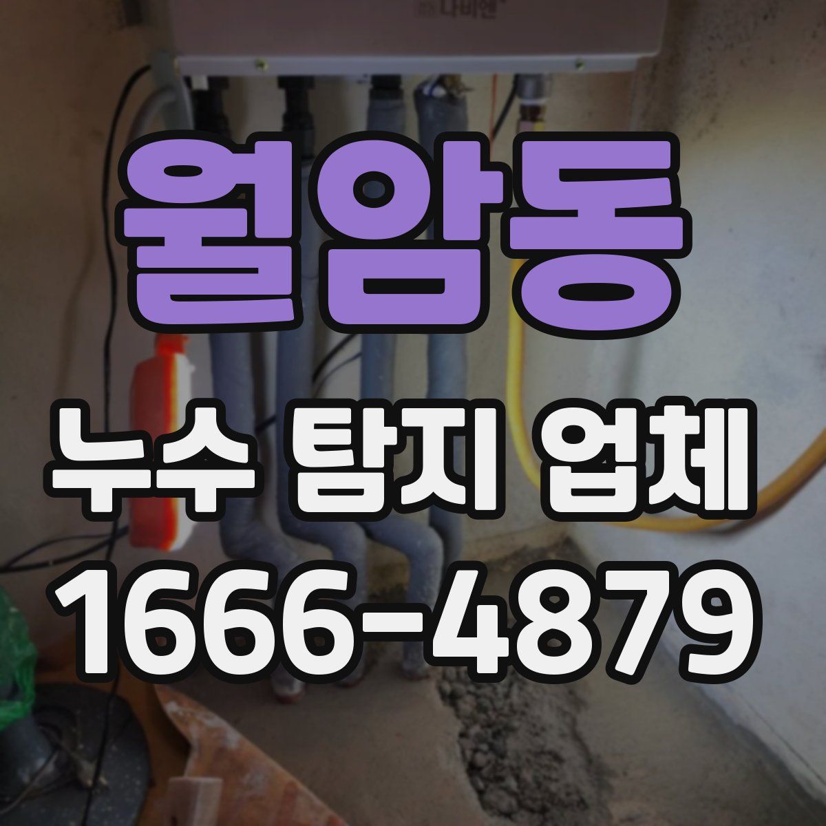 월암동 누수 탐지 업체