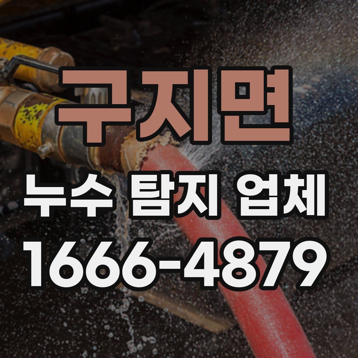 구지면 누수 탐지 업체