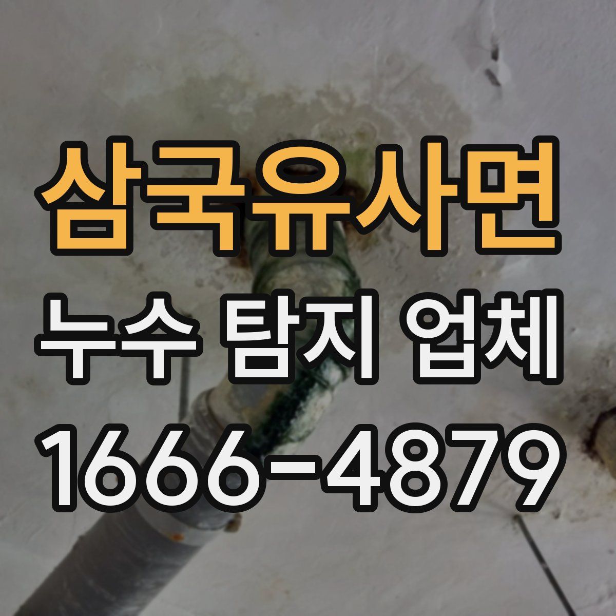 삼국유사면 누수 탐지 업체