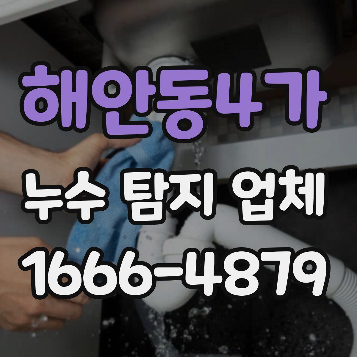 해안동4가 누수 탐지 업체
