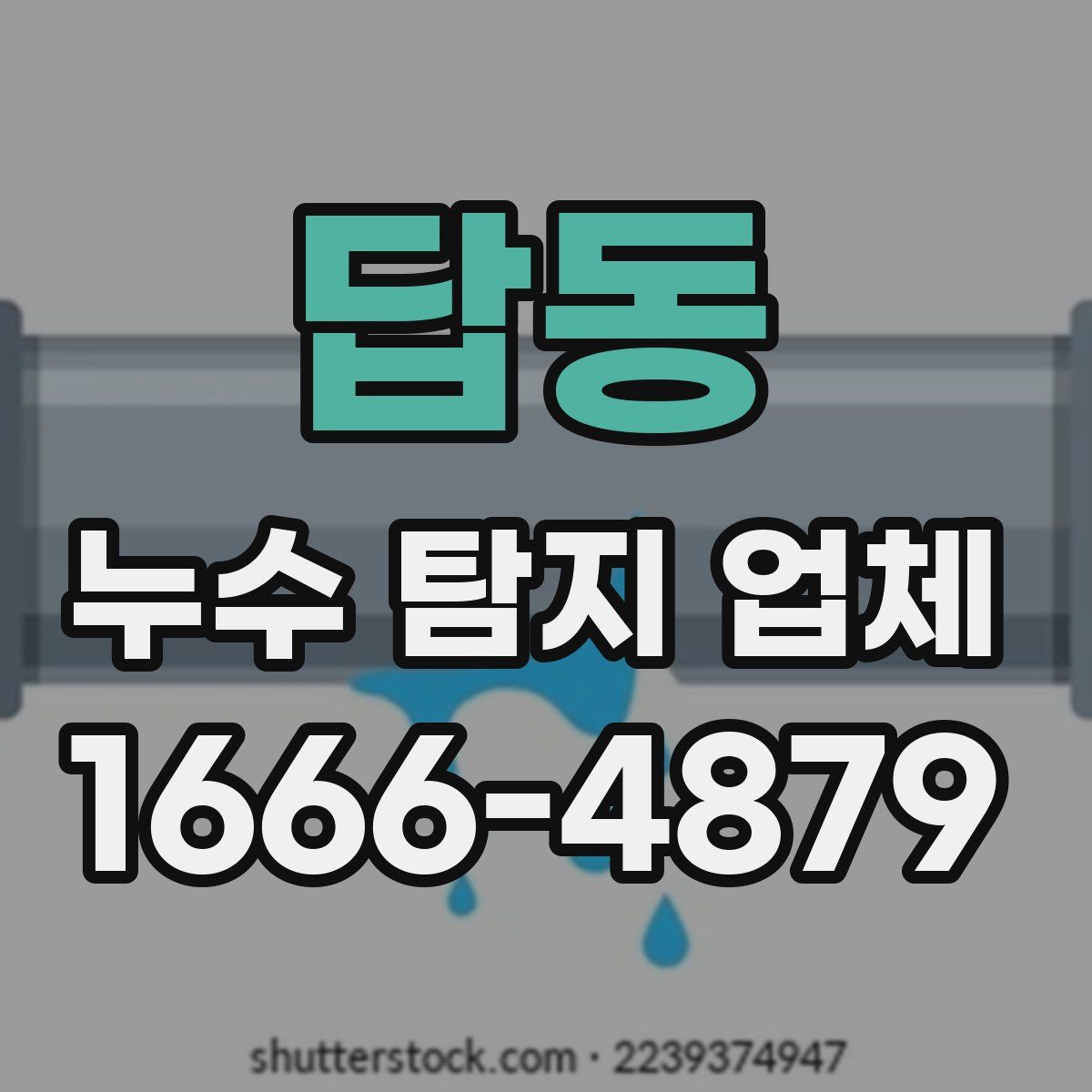 답동 누수 탐지 업체