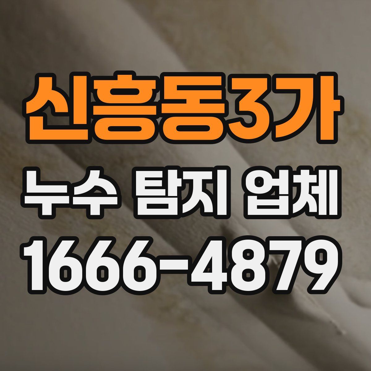 신흥동3가 누수 탐지 업체