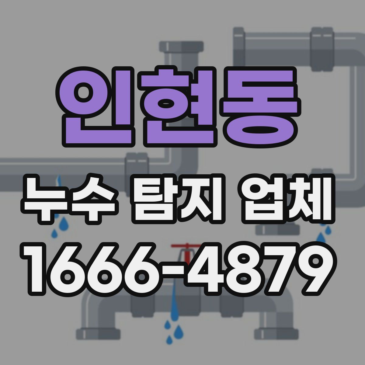 인현동 누수 탐지 업체