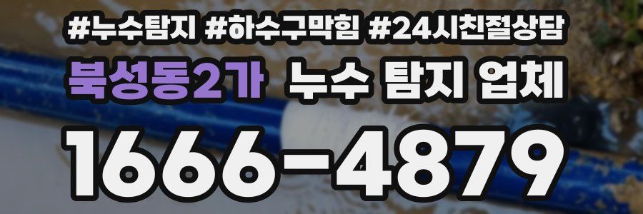 북성동2가 누수 탐지 업체