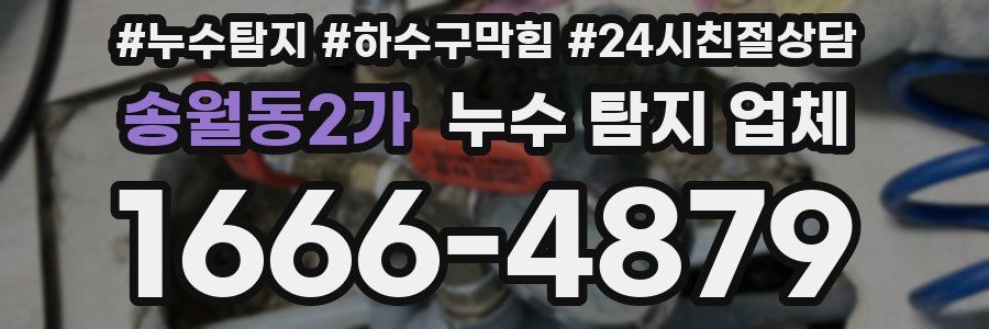 송월동2가 누수 탐지 업체
