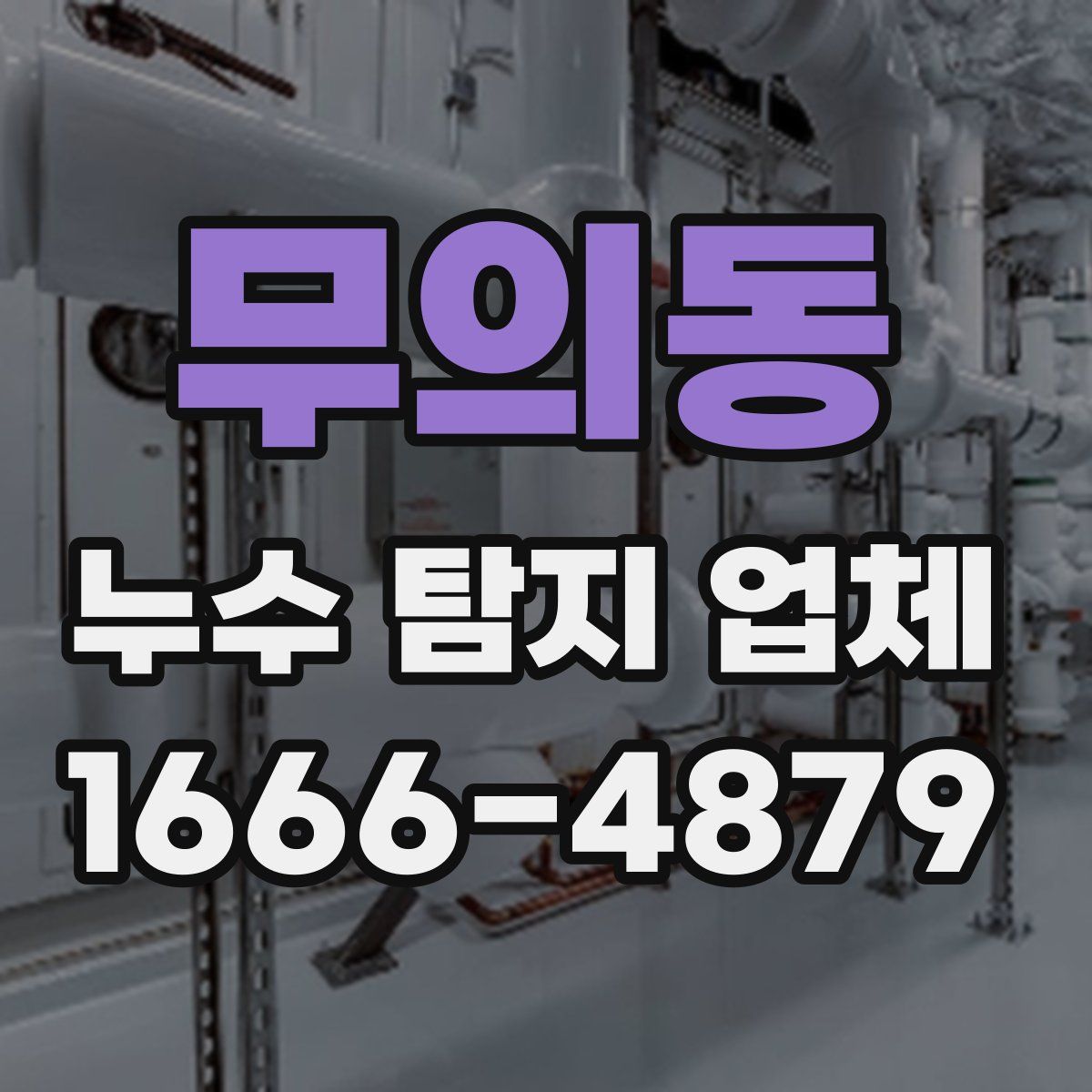 무의동 누수 탐지 업체