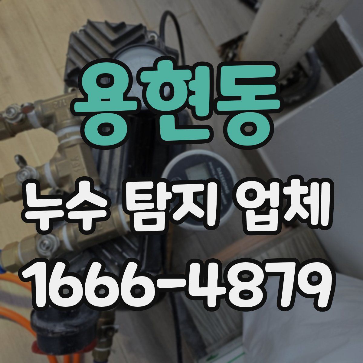 용현동 누수 탐지 업체