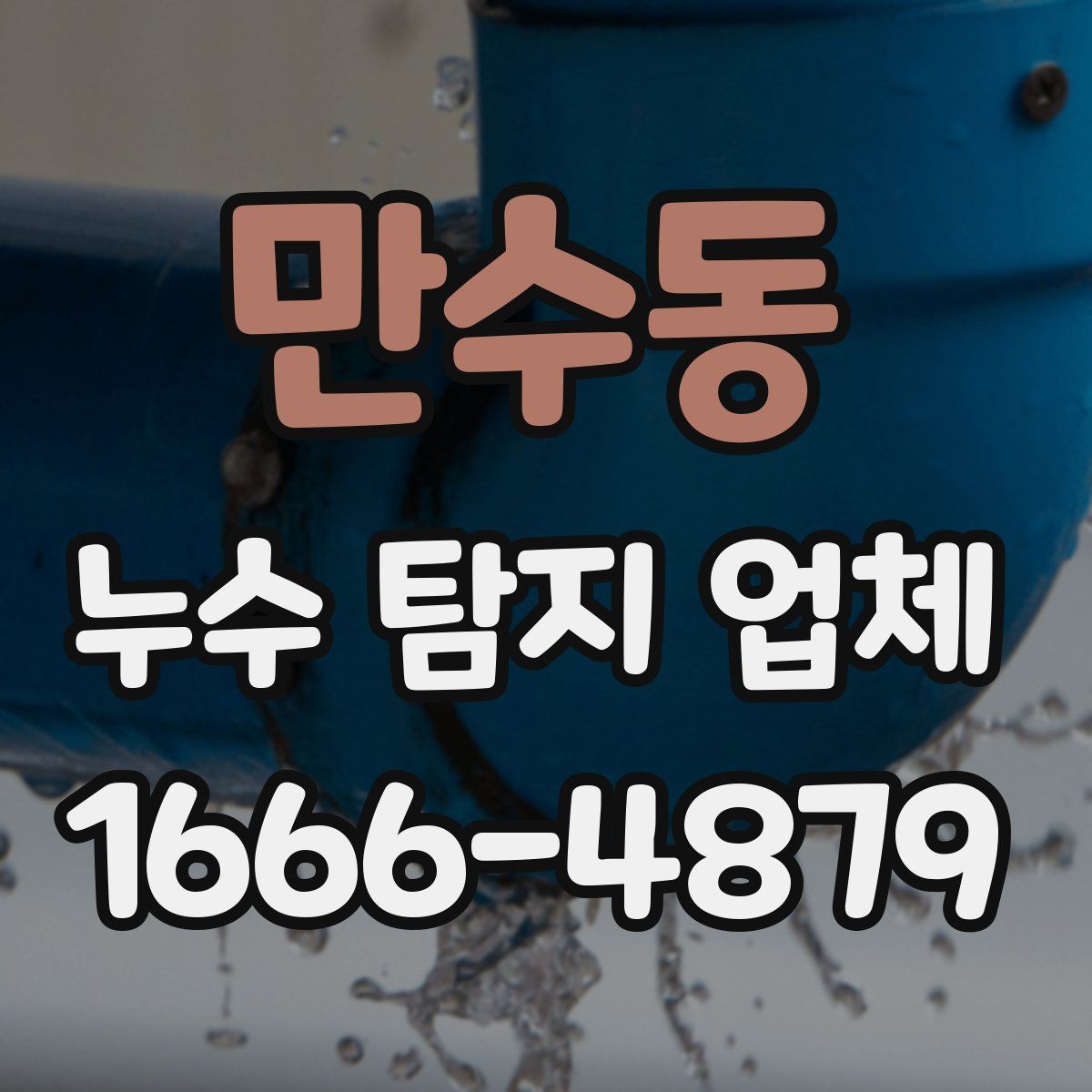 만수동 누수 탐지 업체