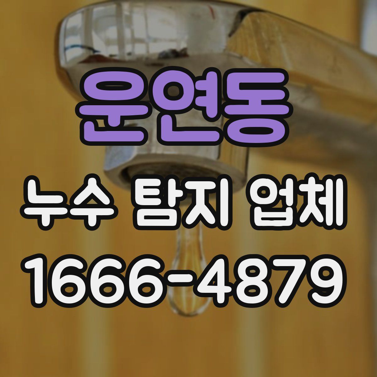 운연동 누수 탐지 업체