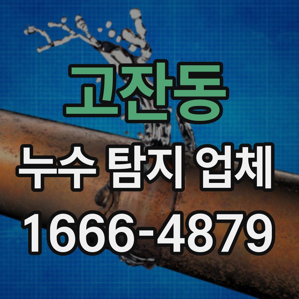 고잔동 누수 탐지 업체