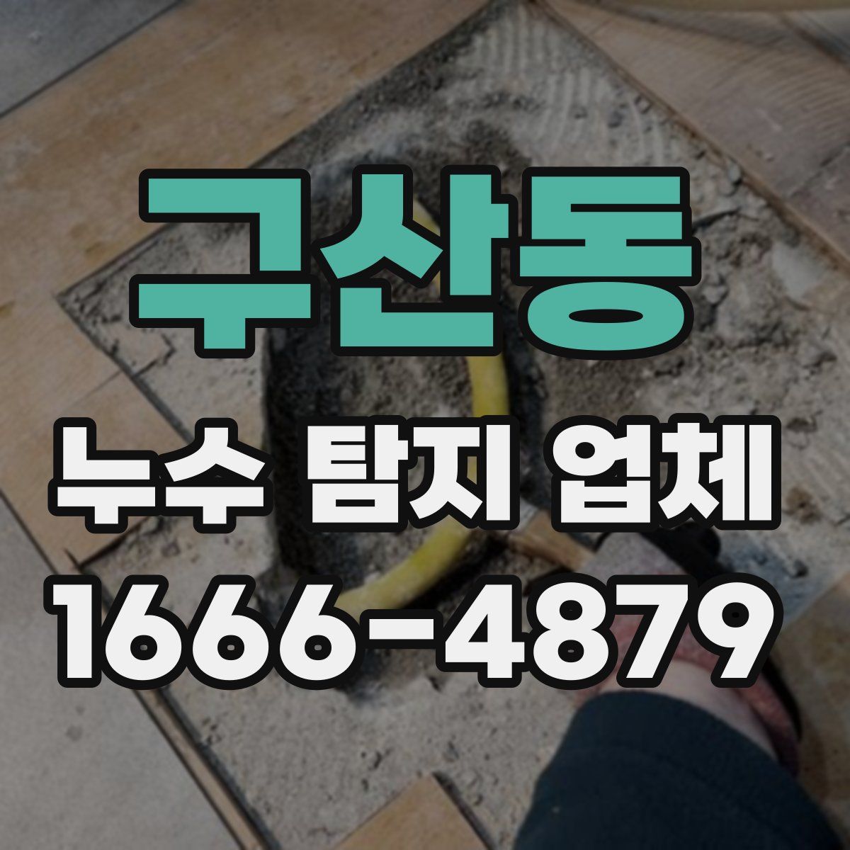 구산동 누수 탐지 업체