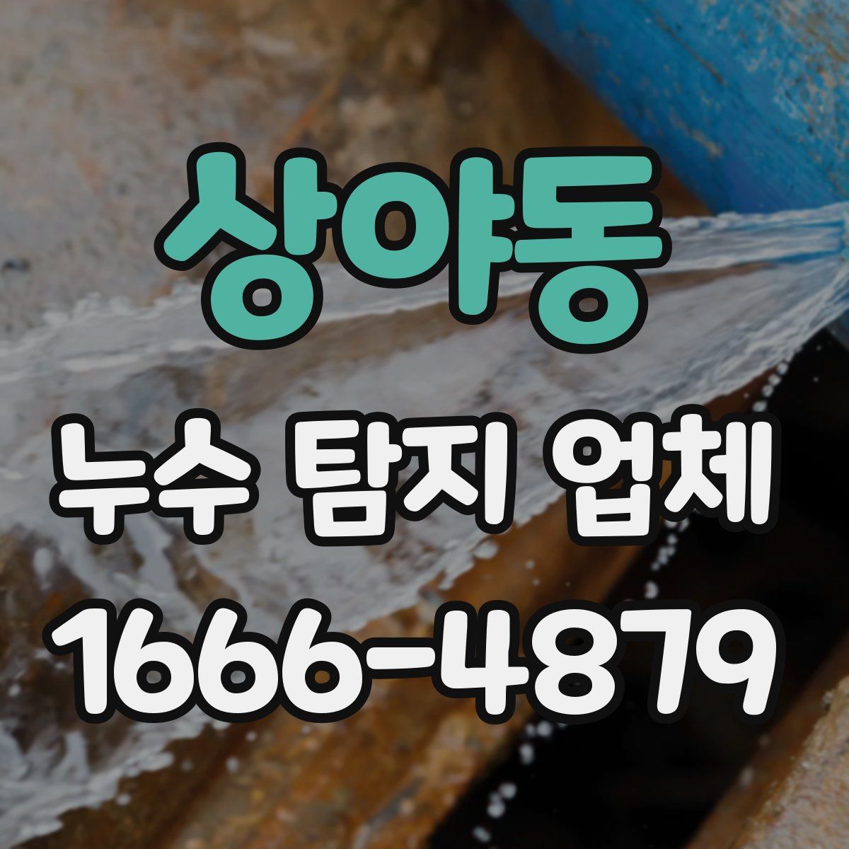 상야동 누수 탐지 업체