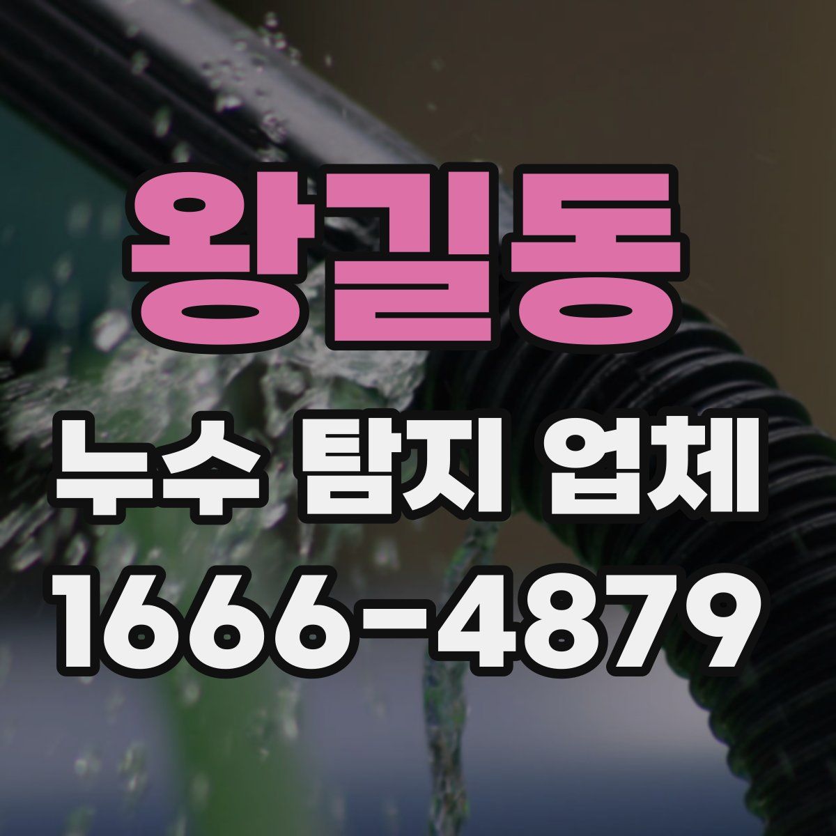 왕길동 누수 탐지 업체