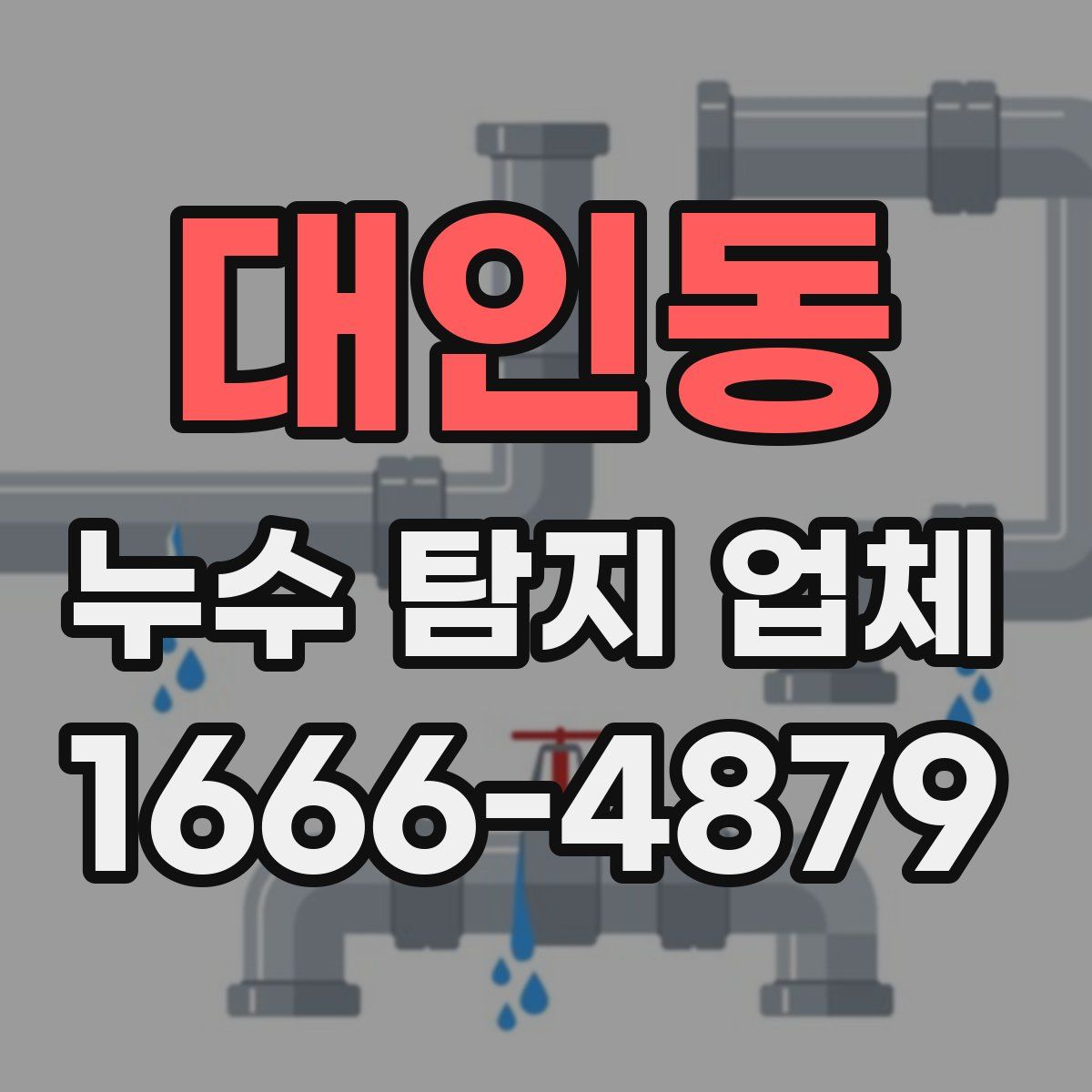 대인동 누수 탐지 업체