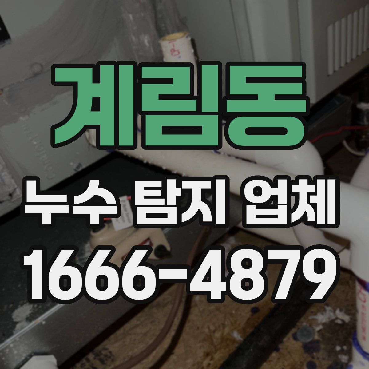 계림동 누수 탐지 업체