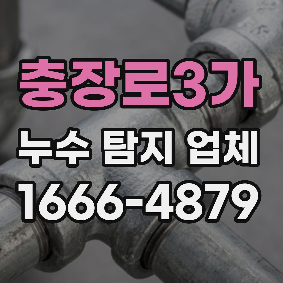 충장로3가 누수 탐지 업체