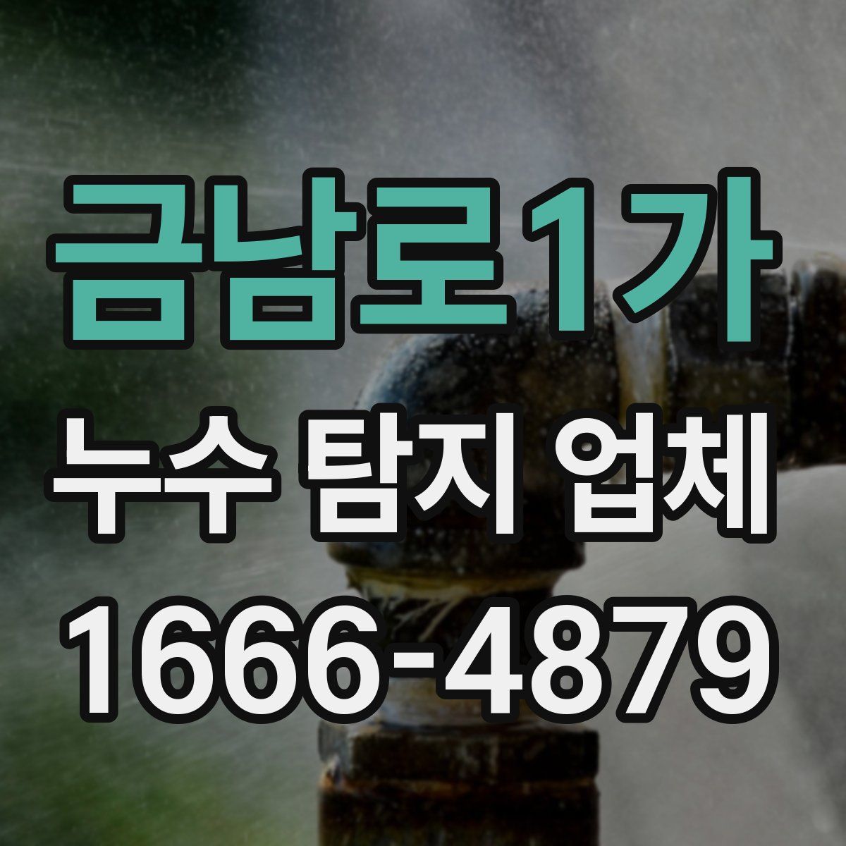 금남로1가 누수 탐지 업체