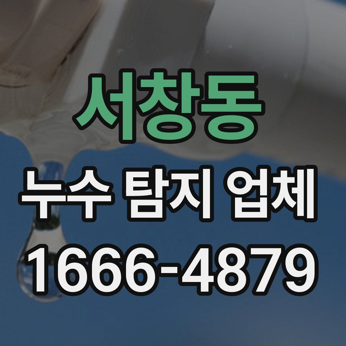 서창동 누수 탐지 업체