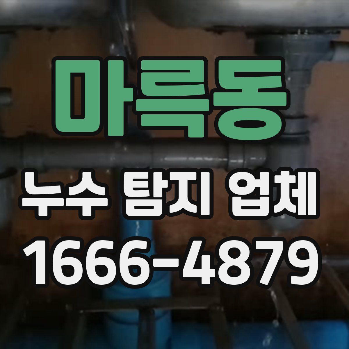 마륵동 누수 탐지 업체