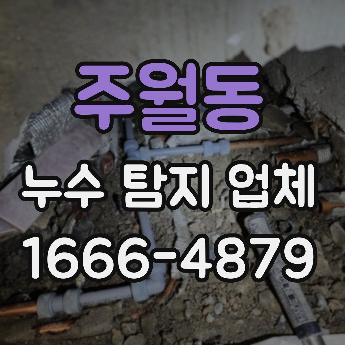 주월동 누수 탐지 업체