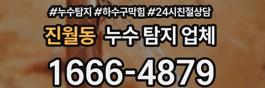 진월동 누수 탐지 업체