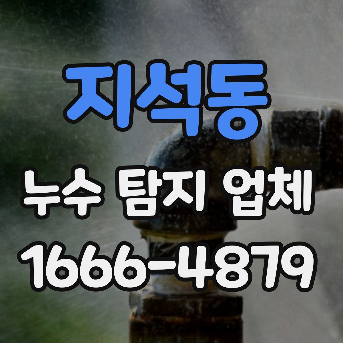 지석동 누수 탐지 업체