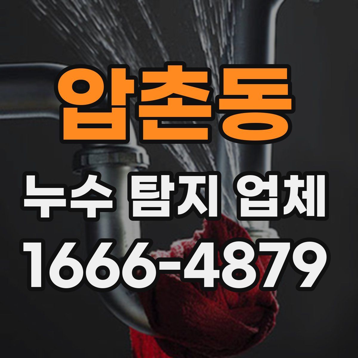 압촌동 누수 탐지 업체