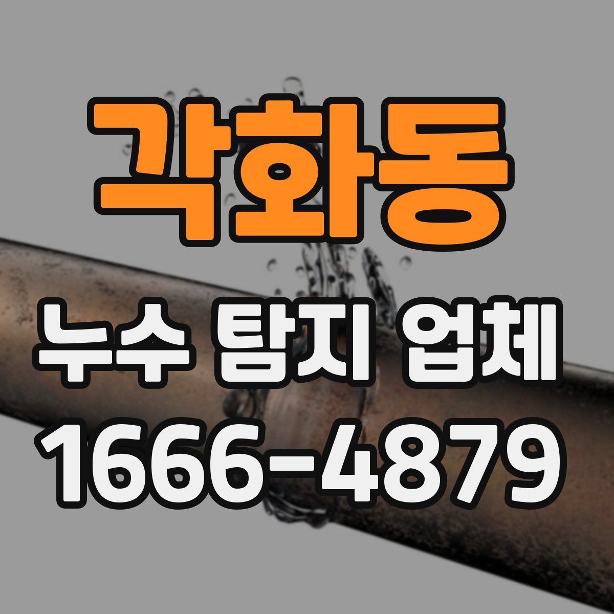 각화동 누수 탐지 업체