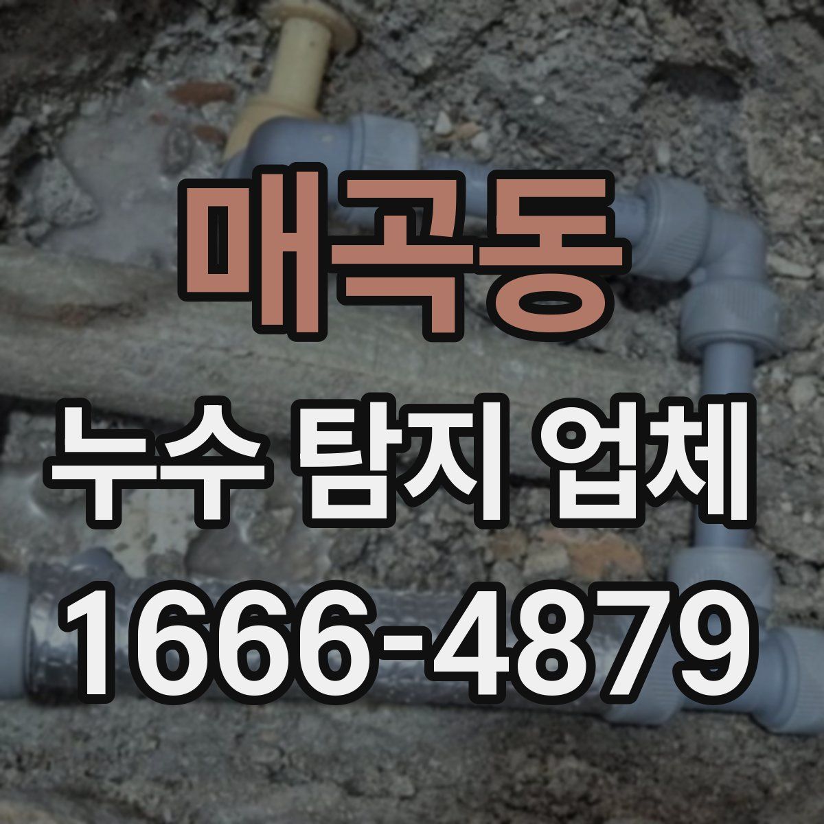 매곡동 누수 탐지 업체