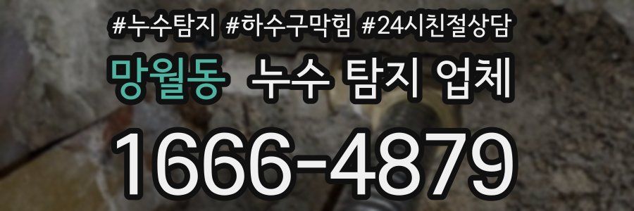 망월동 누수 탐지 업체