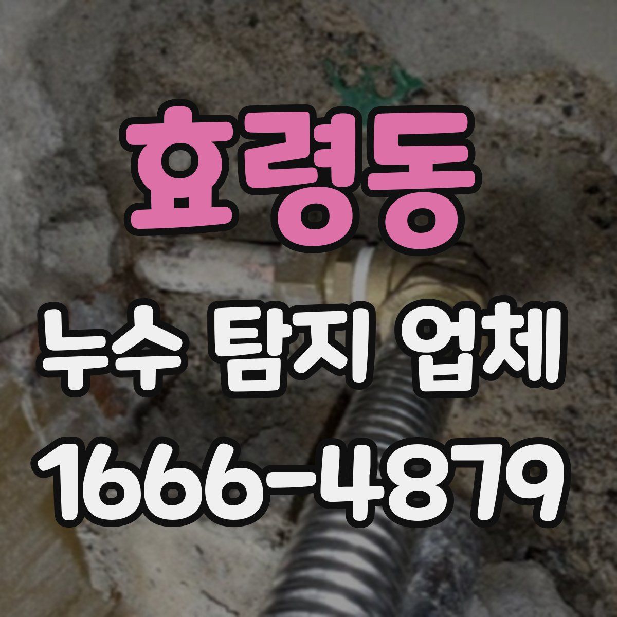 효령동 누수 탐지 업체