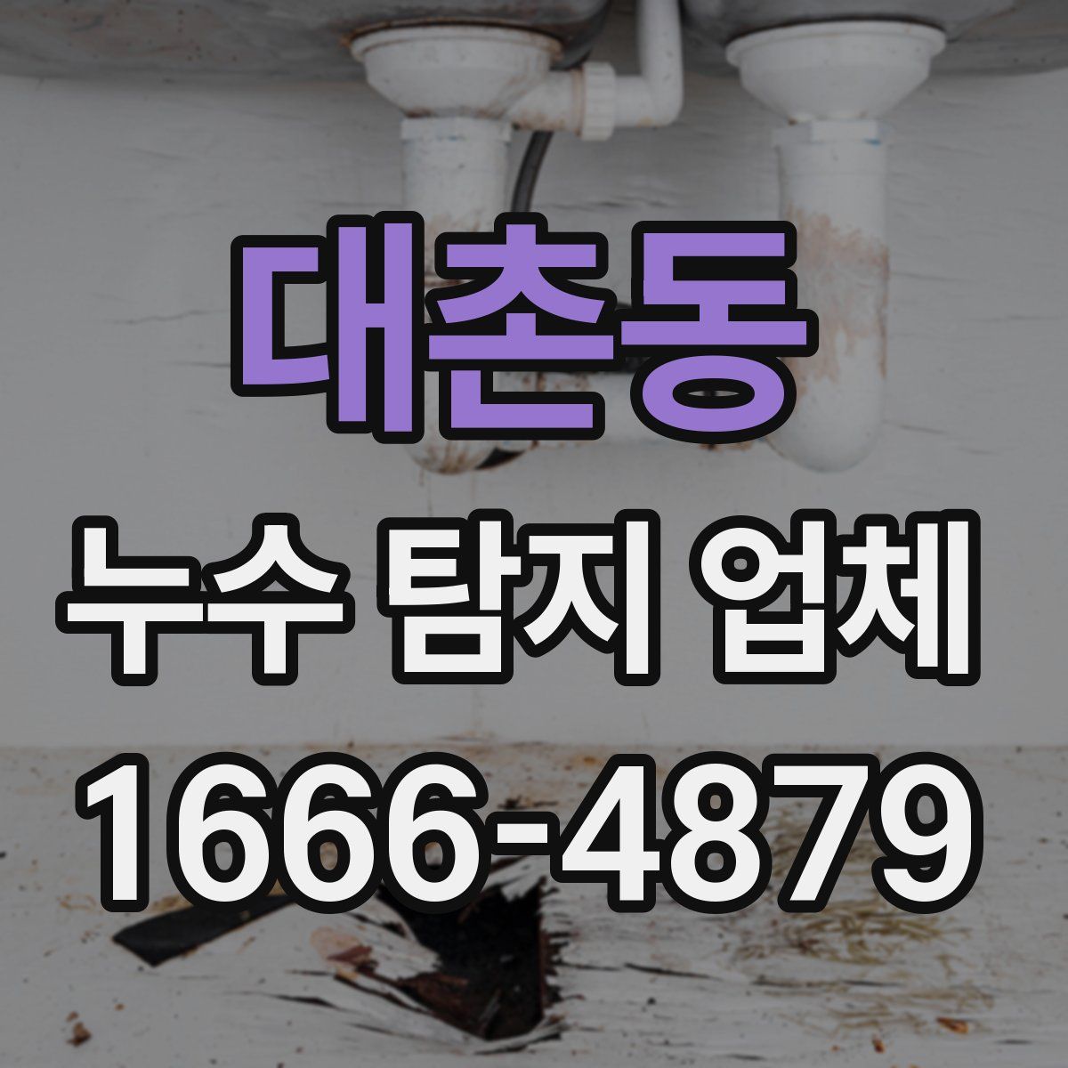대촌동 누수 탐지 업체