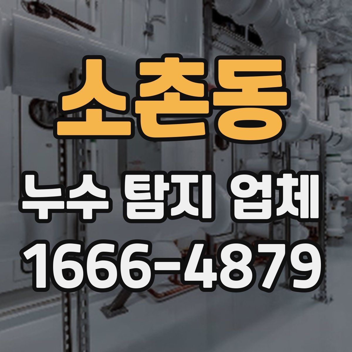 소촌동 누수 탐지 업체
