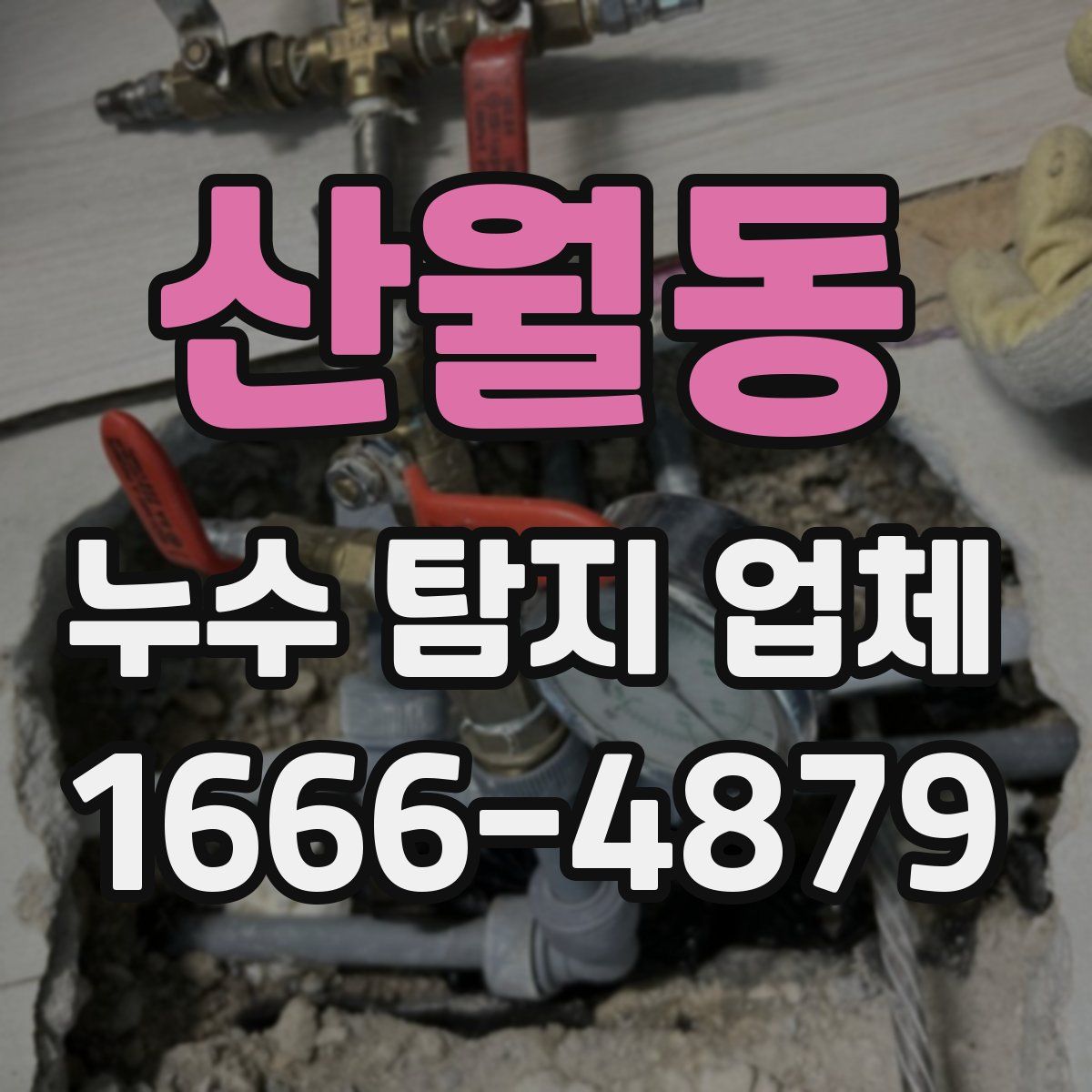 산월동 누수 탐지 업체