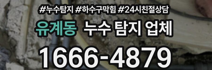 유계동 누수 탐지 업체