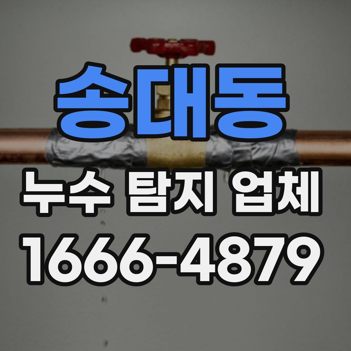 송대동 누수 탐지 업체