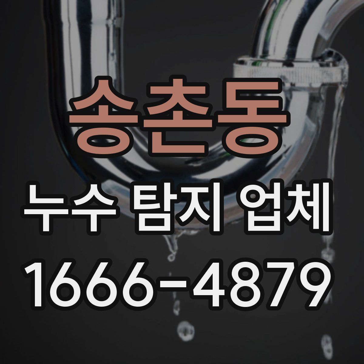 송촌동 누수 탐지 업체