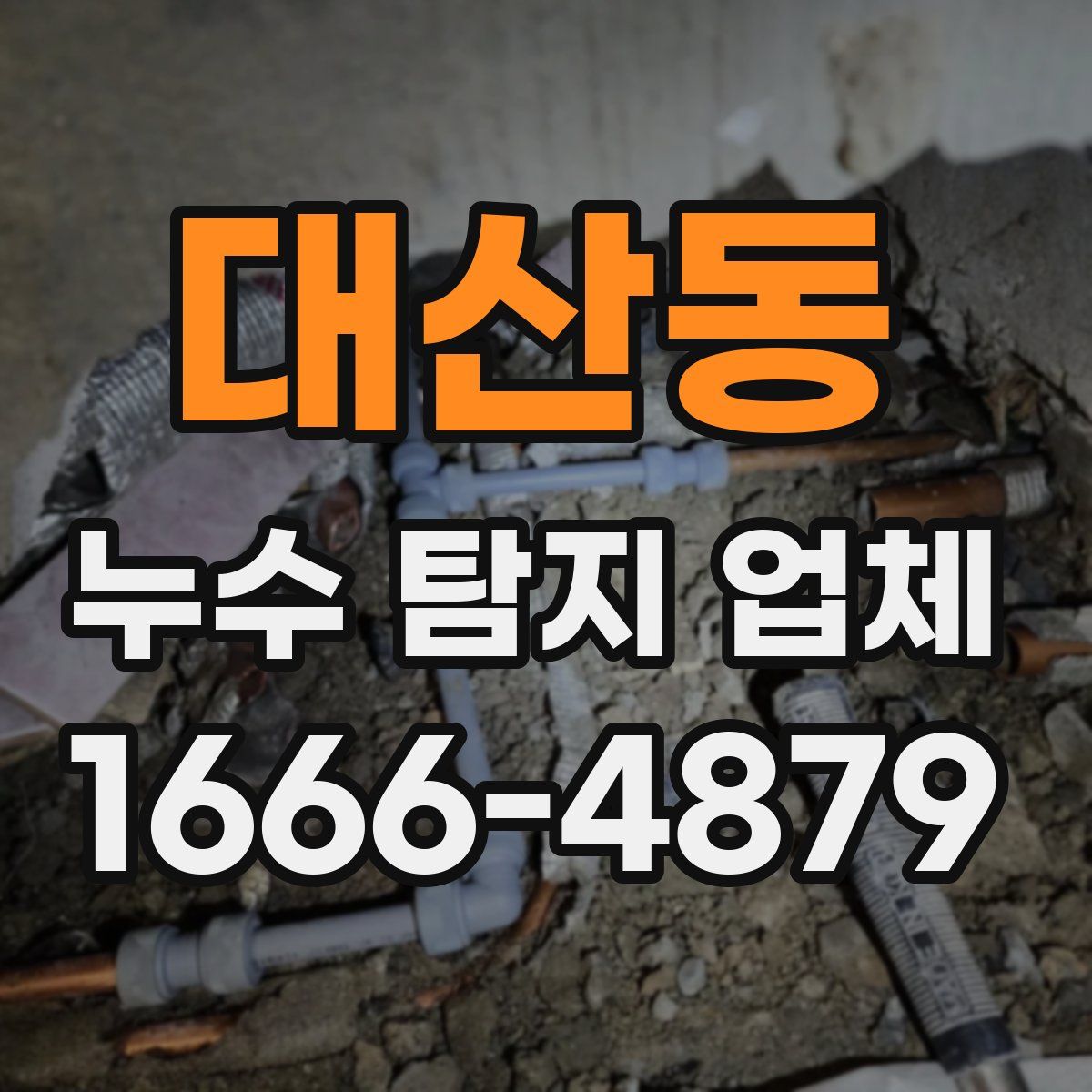 대산동 누수 탐지 업체