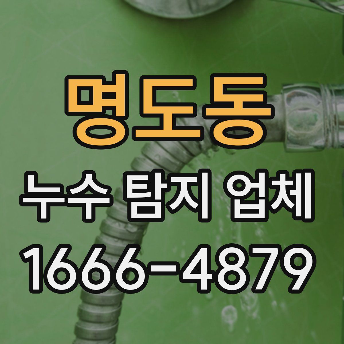 명도동 누수 탐지 업체