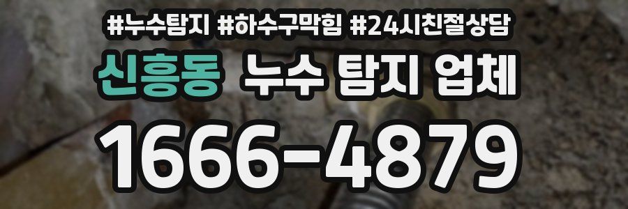 신흥동 누수 탐지 업체