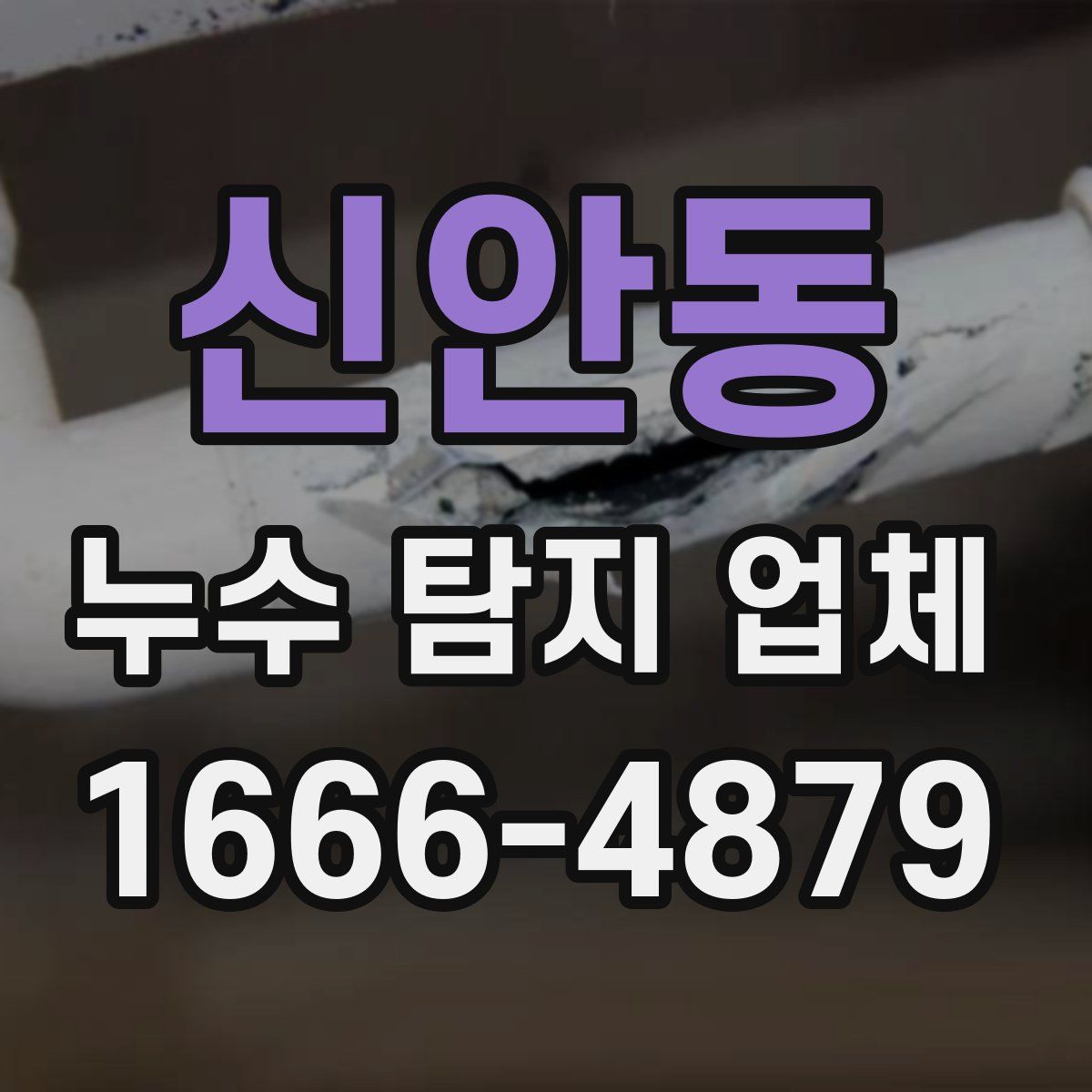 신안동 누수 탐지 업체